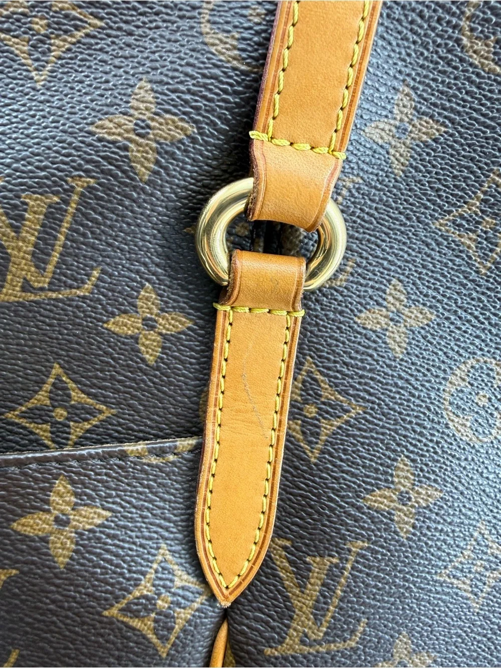 Louis Vuitton Totally Monogram Canvas Shoulder Tote - Picture 8 of 13